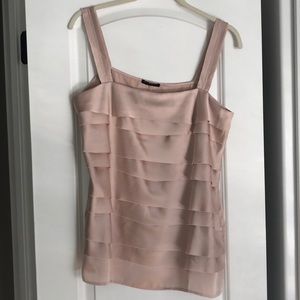 NWT Sisley champagne colored top Size M
